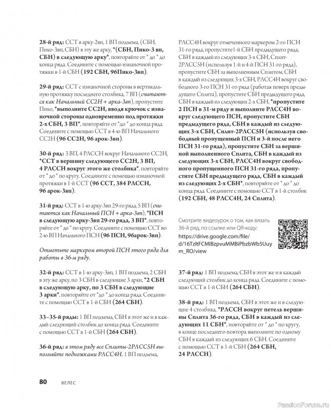 Вязаные проекты в книге &laquo;Ажурное вязание крючком&raquo;