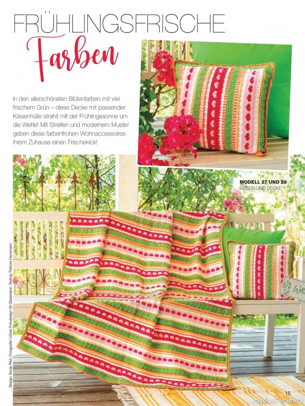 Вязаные проекты в журнале &laquo;Meine Hakelwelt Sonderheft HA160 2026&raquo;