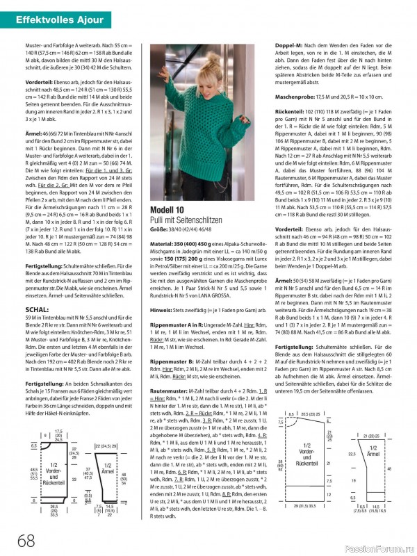 Вязаные проекты в журнале «Meine Strickmode Sonderheft MS 228 2026»