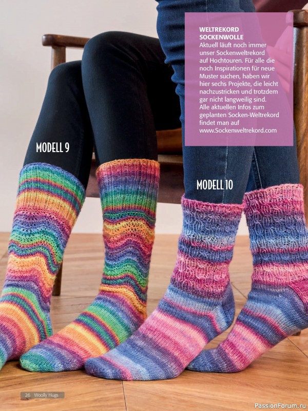 Вязаные проекты в журнале &laquo;Woolly Hugs Maschenwelt №4 2026&raquo;