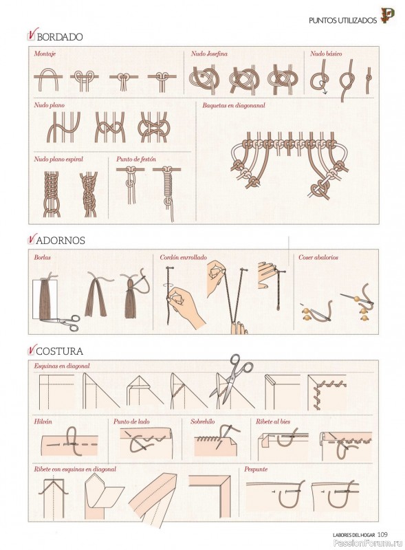 Коллекция проектов для рукодельниц в журнале «Labores del hogan №763 2023»
