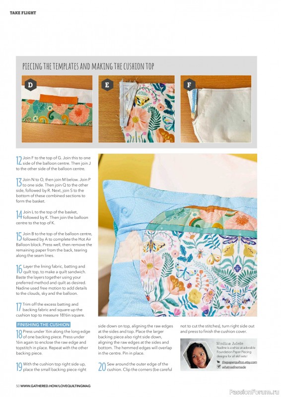 Коллекция проектов для рукодельниц в журнале &laquo;Love Patchwork & Quilting №161 2026&raquo;