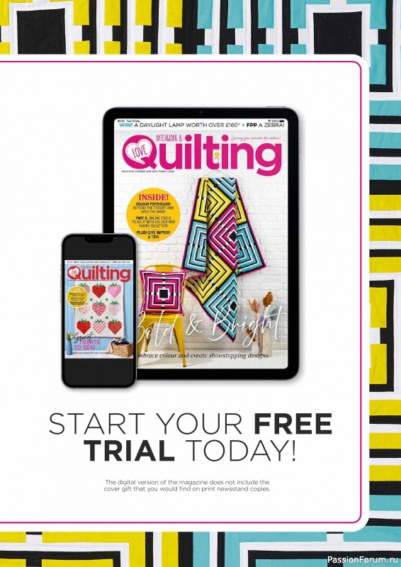 Коллекция проектов для рукодельниц в журнале &laquo;Love Patchwork & Quilting №163 2026&raquo;