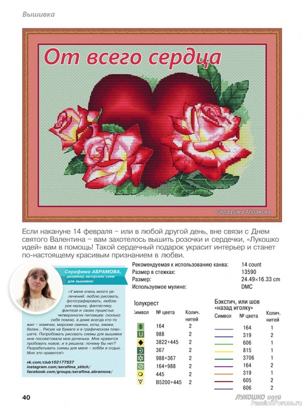 Коллекция проектов для рукодельниц в журнале «Лукошко Идей №2 2019»