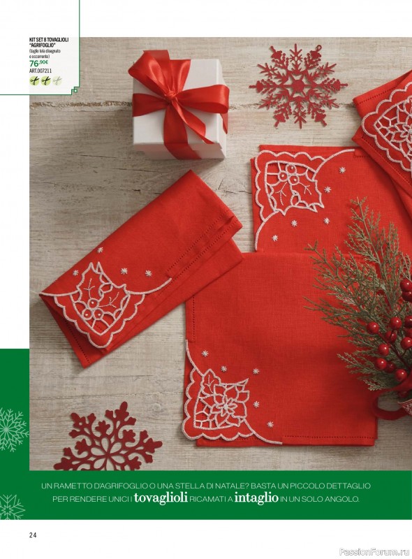 Коллекция проектов для рукодельниц в журнале «Mani di Fata - Speciale Natale №5 2026»