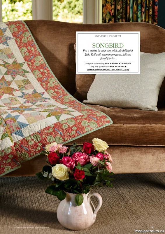 Коллекция проектов для рукодельниц в журнале &laquo;Todays Quilter №139 2026&raquo;