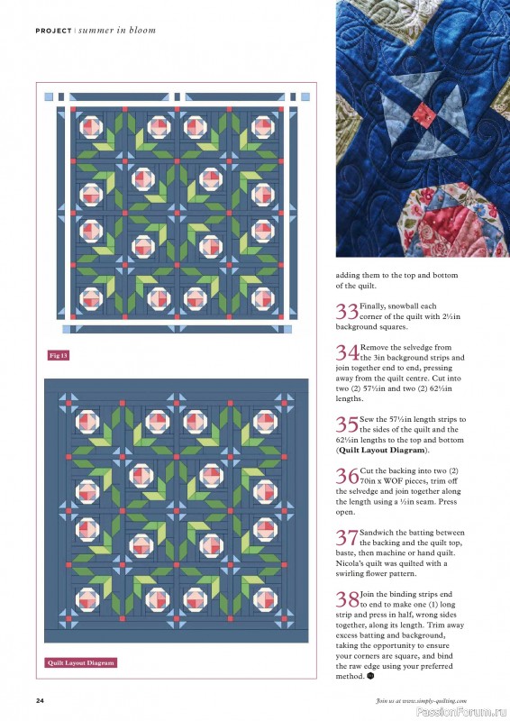 Коллекция проектов для рукодельниц в журнале &laquo;Todays Quilter №143 2026&raquo;