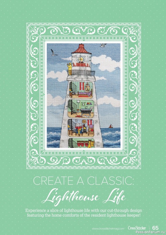 Коллекция вышивки крестиком в журнале «CrossStitcher №382 2022»