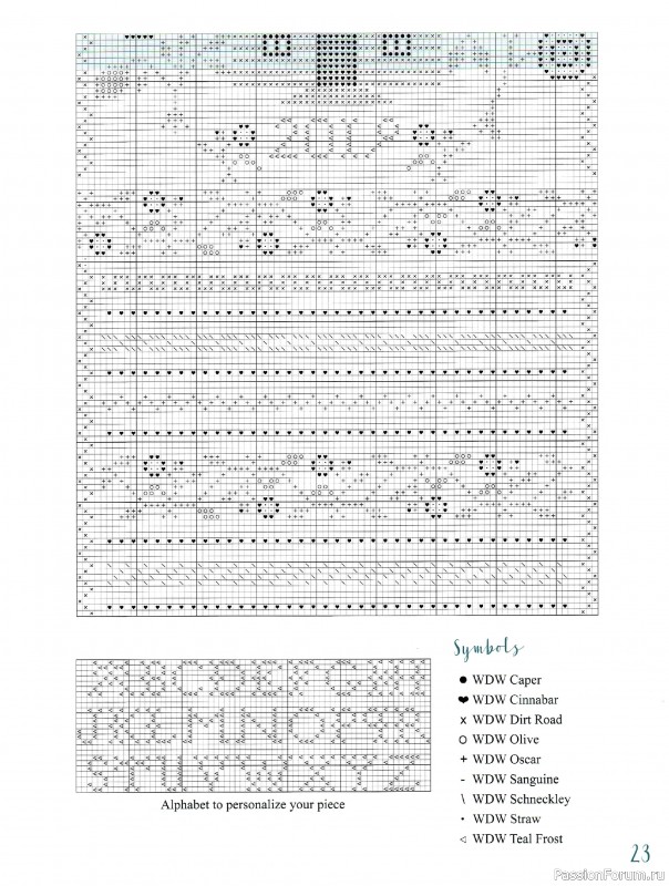 Коллекция вышивки в книге «Sewing Club»