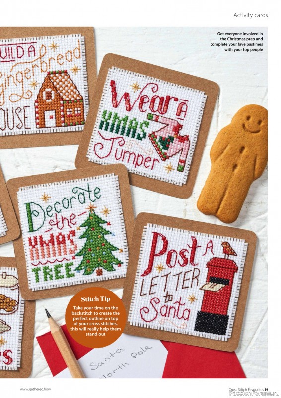 Коллекция вышивки в журнале «Cross Stitch Favourites - Christmas 2026»