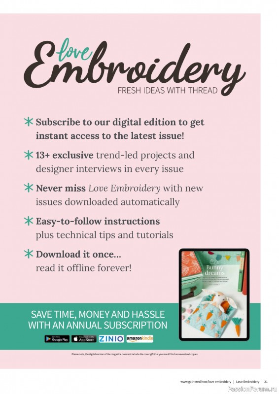 Коллекция вышивки в журнале &laquo;Love Embroidery №76 2026&raquo;