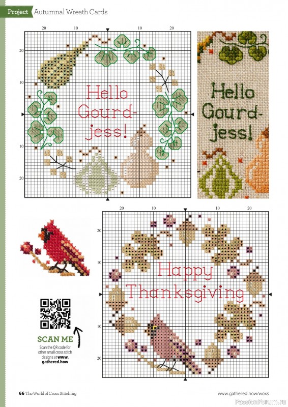Коллекция вышивки в журнале &laquo;The World of Cross Stitching №377 2026&raquo;