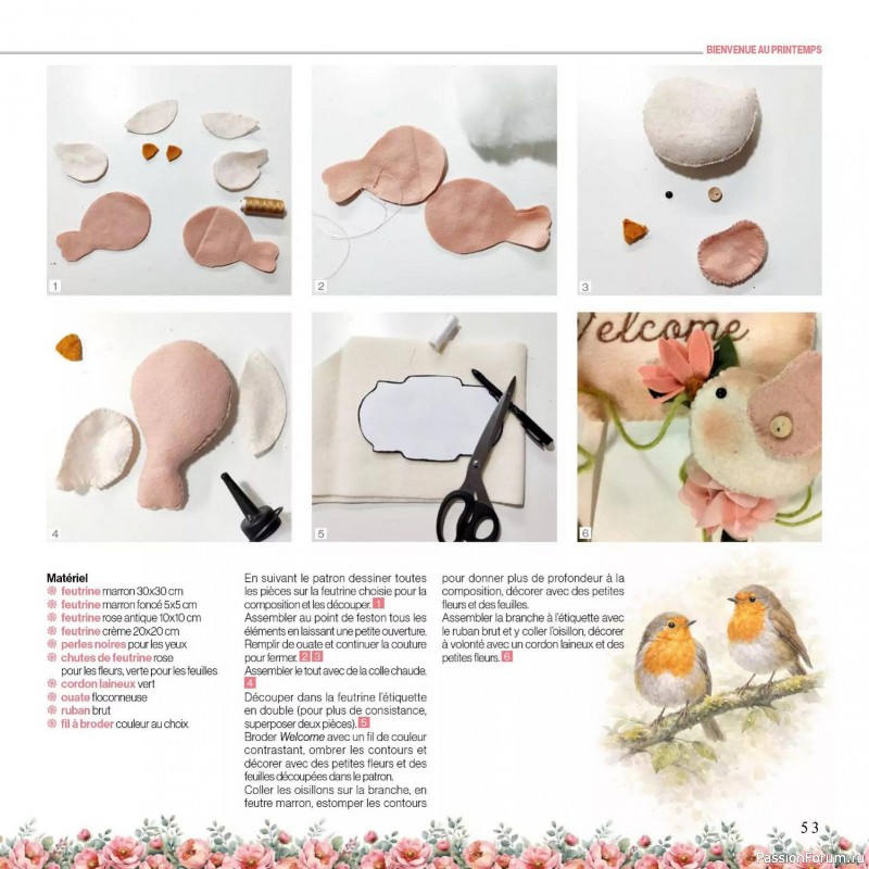 Вязаные проекты в журнале &laquo;Creer avec Hors-Serie - Mars/Avril/Mai 2026&raquo;