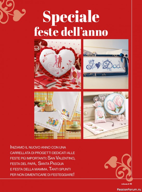 Коллекция проектов для рукодельниц в журнале &laquo;Rakam - Febbraio/Marzo 2026&raquo;