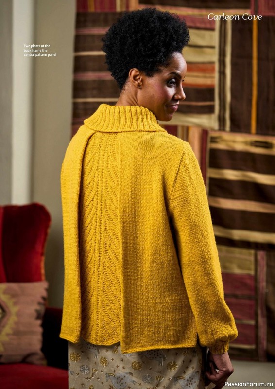 Вязаные модели спицами в журнале «The Knitter №176 2022»