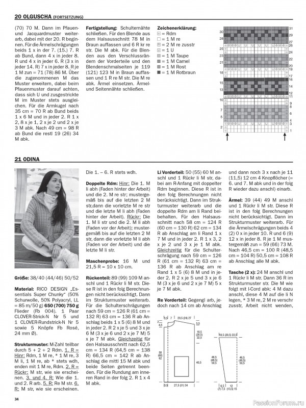 Вязаные модели в журнале «Maschentrends №3 2025»