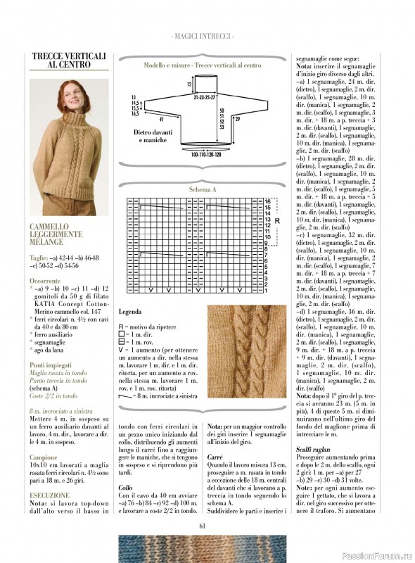 Вязаные модели в журнале «Piu Maglia №50 2025»