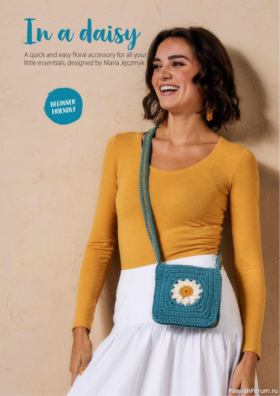 Вязаные проекты крючком в журнале «Simply Crochet №166 2025»