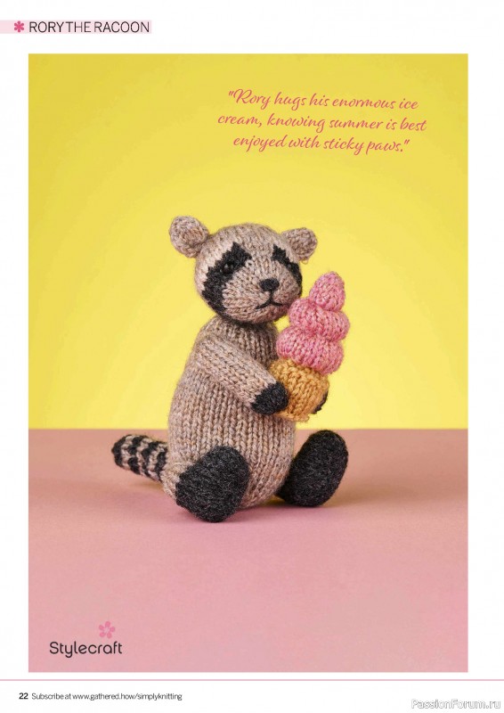 Вязаные проекты крючком в журнале «Simply Knitting №270 2025»