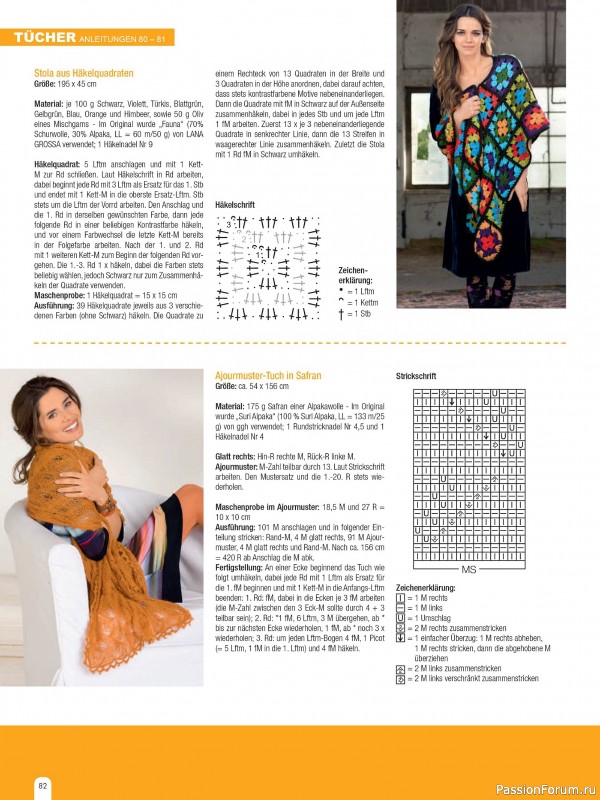 Вязаные проекты спицами в журнале «Hundert Seiten voller Ideen №4 2025»