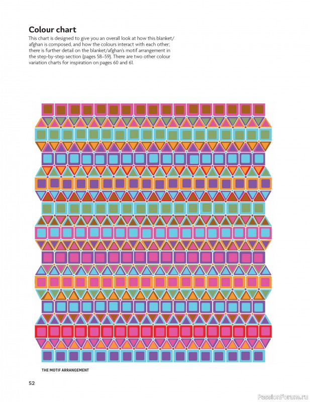 Вязаные проекты в книге «Block-by-Block Blankets and Afghans».