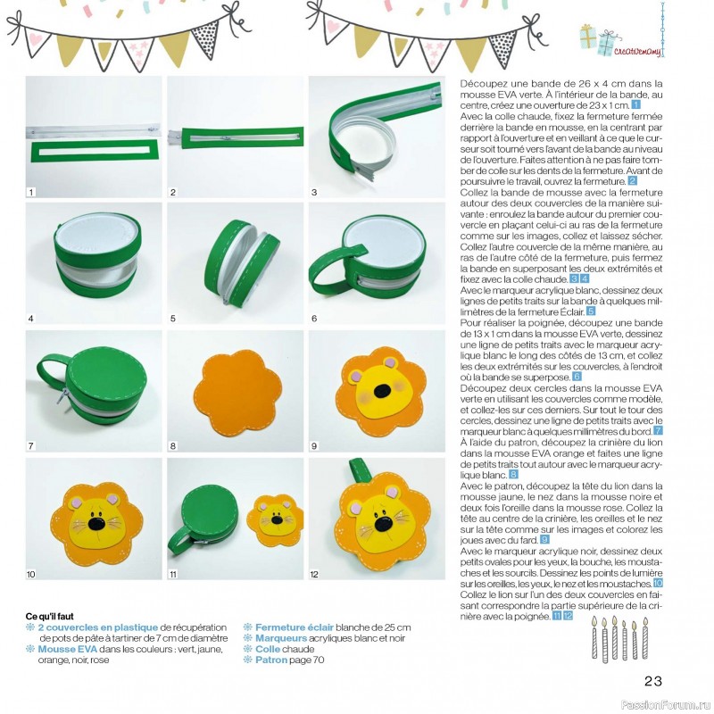 Вязаные проекты в журнале &laquo;Creer avec Creative Mamy - Fevrier-Mars 2026&raquo;