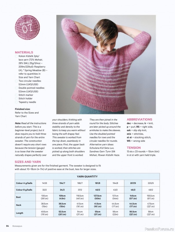 Коллекция проектов для рукодельниц в журнале «Australian Homespun №228 2025»