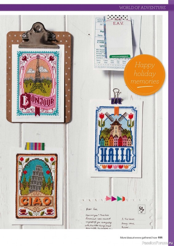Коллекция вышивки в журнале «Contemporary Cross Stitch Collection 2022»