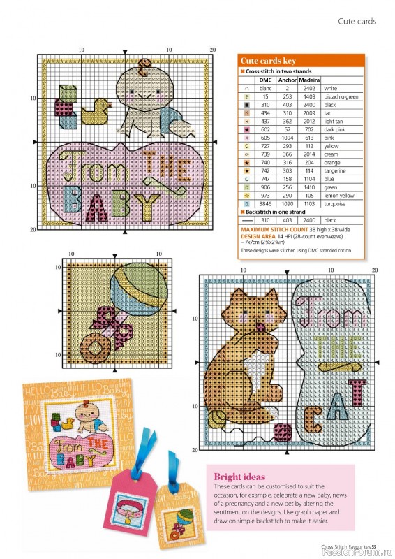 Коллекция вышивки в журнале «Cross Stitch Favourites №35 2023»