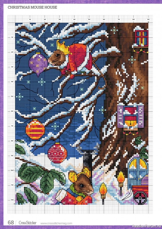 Коллекция вышивки в журнале «CrossStitcher №428 2025»