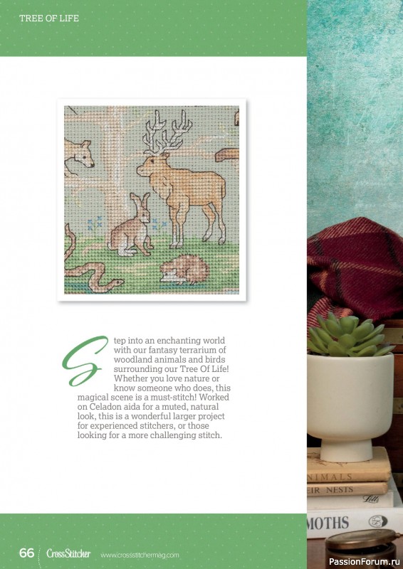 Коллекция вышивки в журнале «CrossStitcher №430 2025»