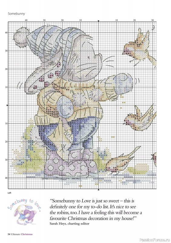 Коллекция вышивки в журнале «Ultimate Crossstitch Christmas №7 2025»