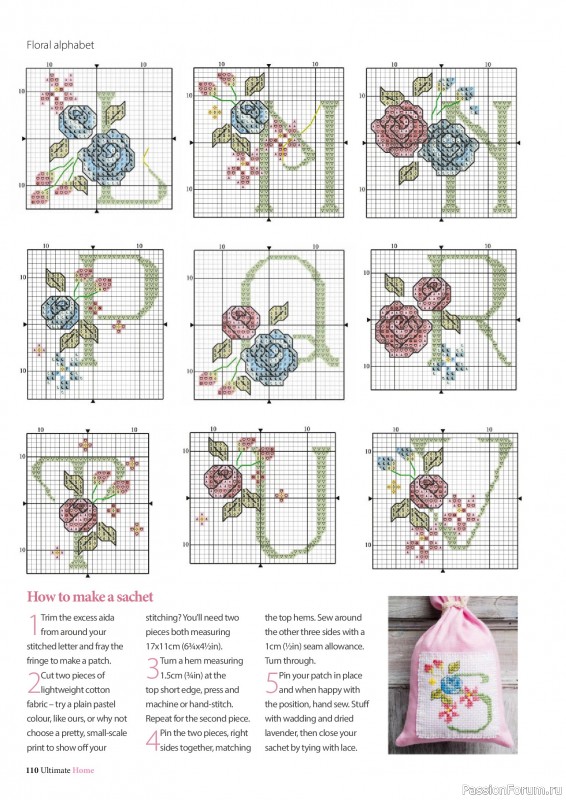 Коллекция вышивки в журнале &laquo;Ultimate CrossStitch &ndash; Home 2026&raquo;