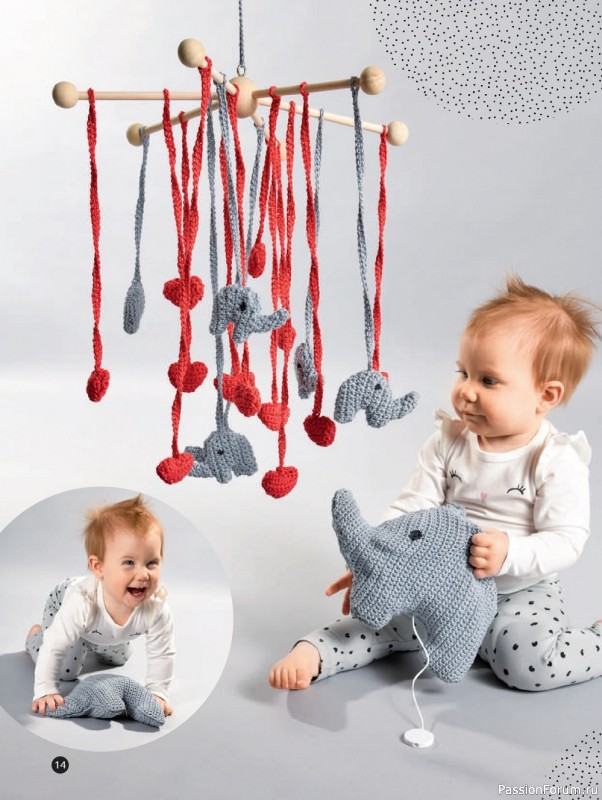 Вязаные модели для детей в журнале «Baby Maschenmode №53 2022»