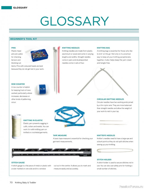 Вязаные модели для детей в журнале «Knitting Baby & Beyond №7 2026»