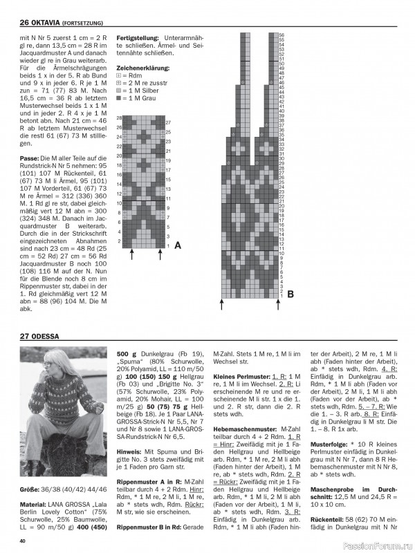 Вязаные модели в журнале «Maschentrends №3 2025»