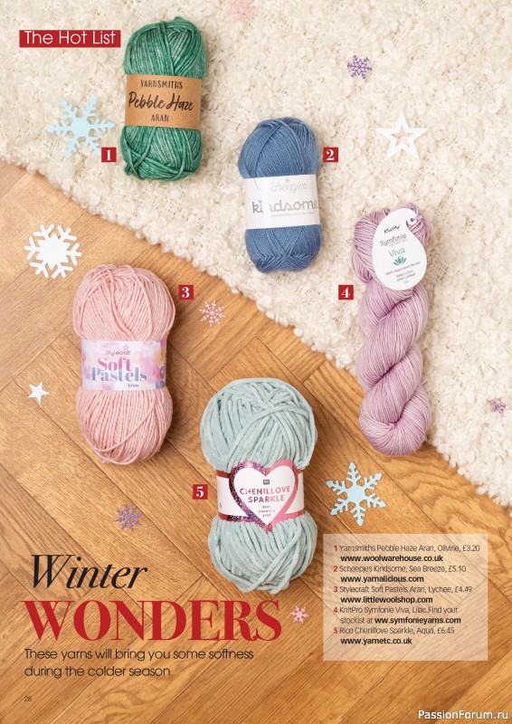 Вязаные проекты крючком в журнале «Crochet Now №128 2025»