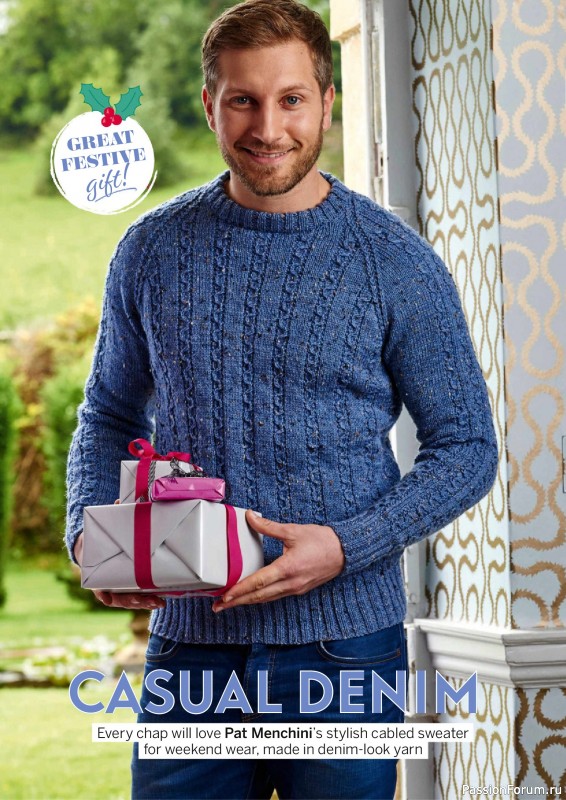 Вязаные проекты крючком в журнале «Simply Knitting - Your Knitted Christmas - 2025»