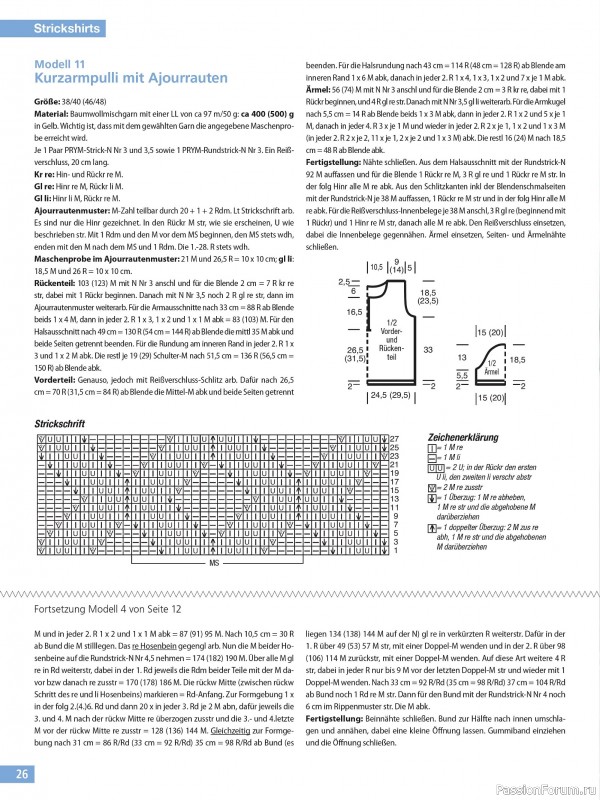 Вязаные проекты спицами в журнале &laquo;Hundert Seiten voller Ideen №2 2026&raquo;