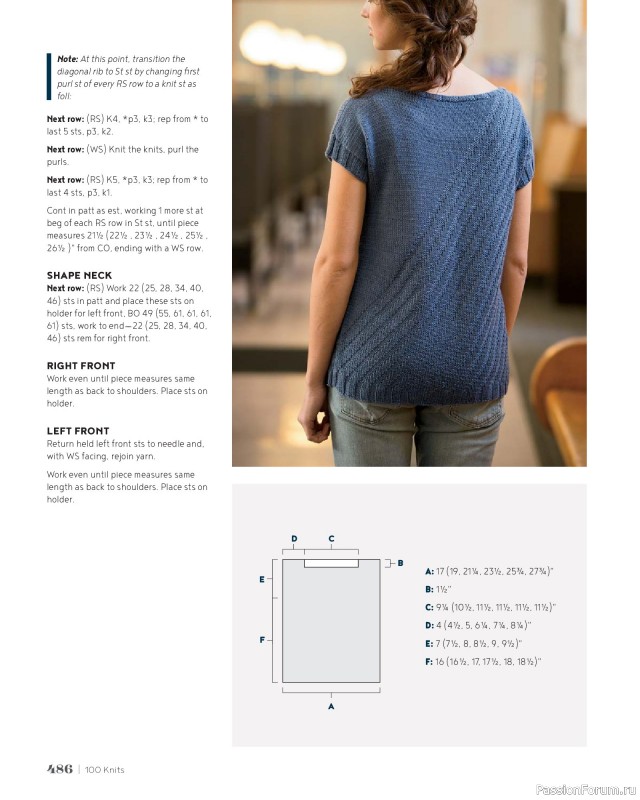 Вязаные проекты в книге &laquo;100 Knits: Interweave's Ultimate Pattern Collection&raquo;. Часть 4