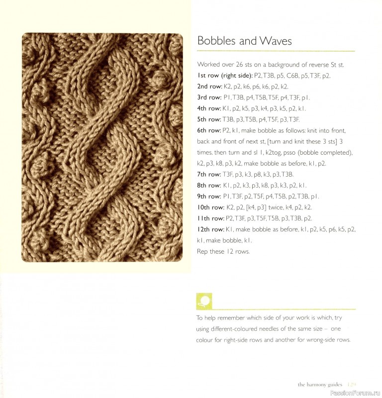 Вязаные проекты в книге &laquo;Cables & Aran Stitches-250 to Knit&raquo;