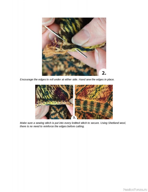 Вязаные проекты в книге «Fair Isle Knitting Tradition».