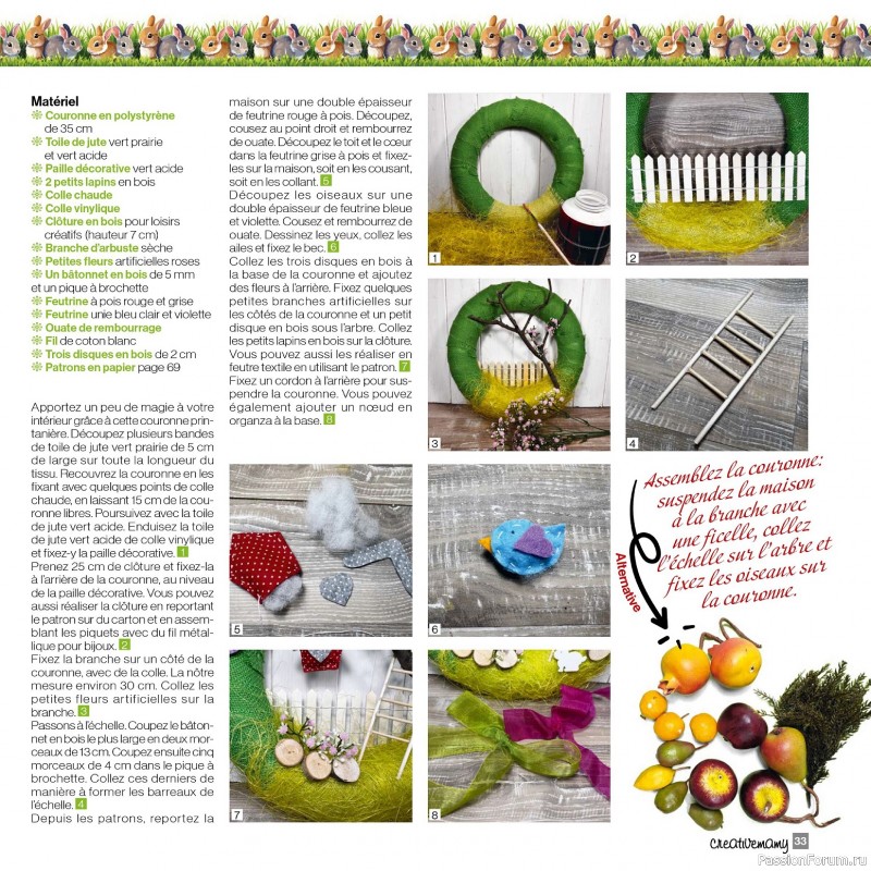 Вязаные проекты в журнале «Creer avec Creative Mamy №13 2025»