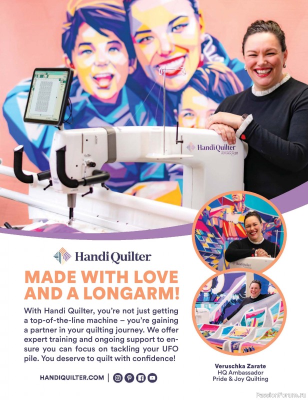 Коллекция проектов для рукодельниц в журнале «Fons & Porter's Love of Quilting - Winter 2026»