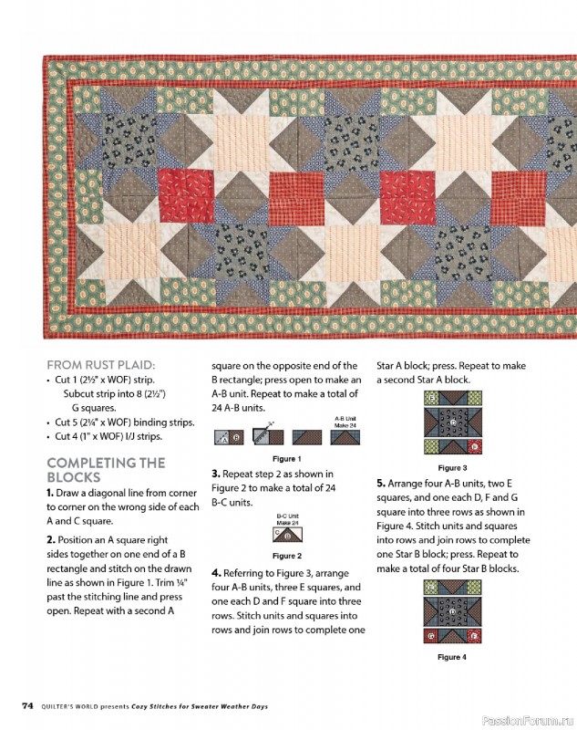 Коллекция проектов для рукодельниц в журнале &laquo;Quilter's World Specials - Late Autumn 2026&raquo;