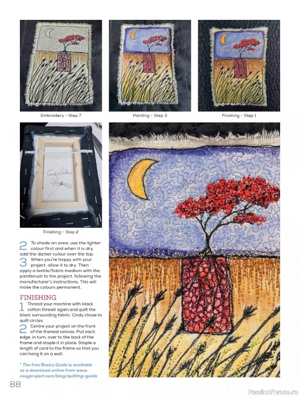 Коллекция проектов для рукодельниц в журнале «Quilters Companion №136 2025»