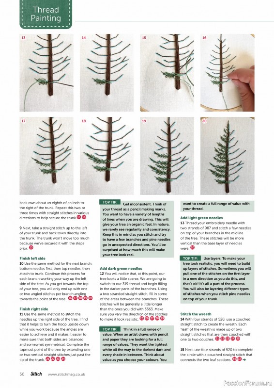 Коллекция проектов для рукодельниц в журнале «Stitch Magazine №158 2025»