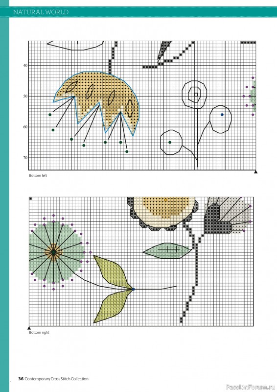 Коллекция вышивки в журнале «Ultimate CrossStitch Collection - Contemporary 2026»
