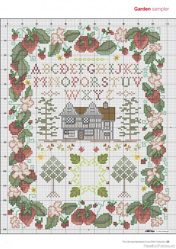 Коллекция вышивки в журнале «Cross Stitch Collection - The Ultimate Alphabets 2026»