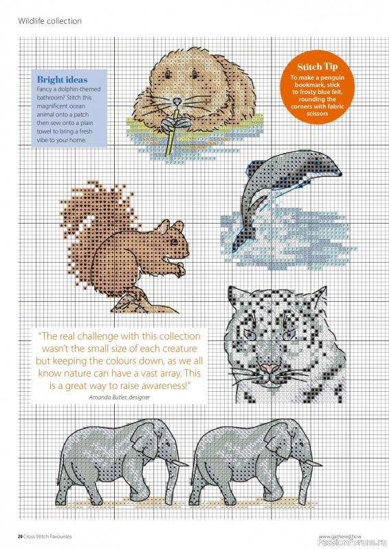 Коллекция вышивки в журнале &laquo;Cross Stitch Favourites №45 2026&raquo;